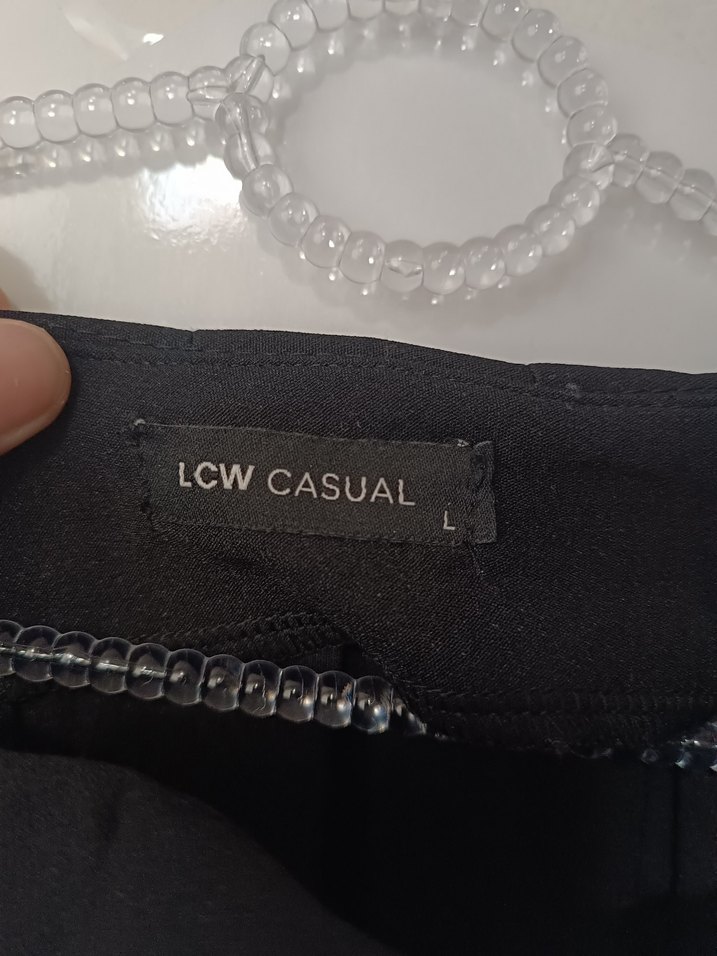 Siyah Pilili Midi Gotik Mini Etek - Görsel 2