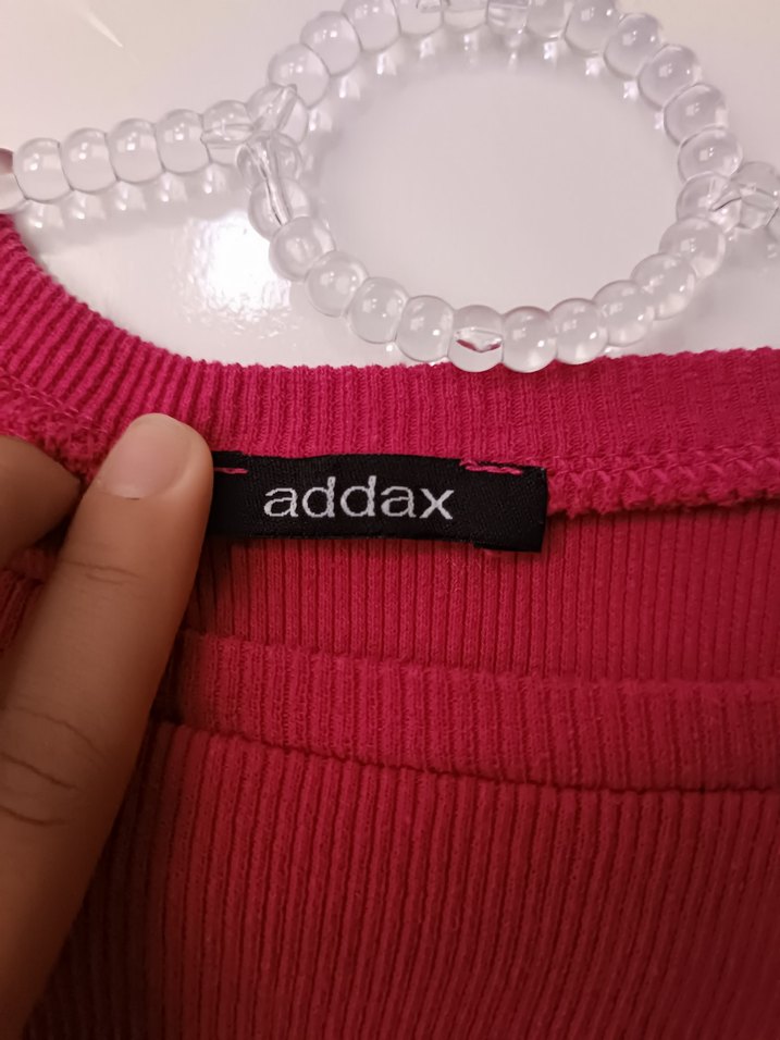 Kız Çocuk Kırmızı Drapeli İnce Askılı Tişört - Görsel 2