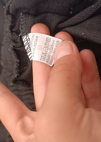 Siyah Kadın Rahat Kesim Eşofman Altı - Görsel 2