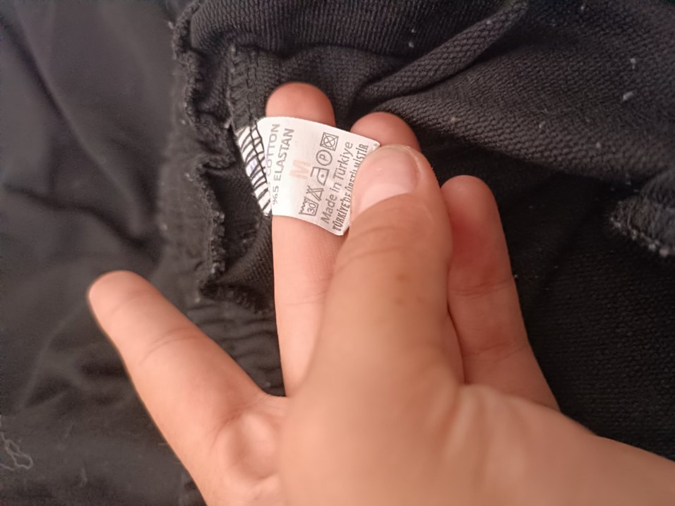 Siyah Kadın Rahat Kesim Eşofman Altı - Görsel 2