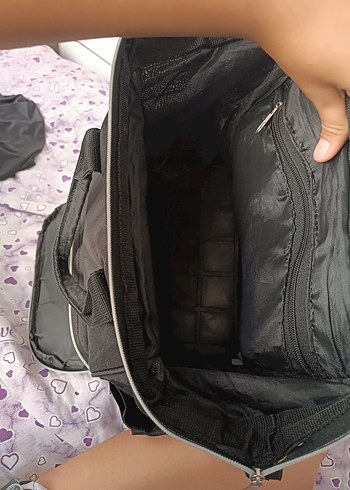 Siyah Bebek Bakım Çantası - Görsel 4