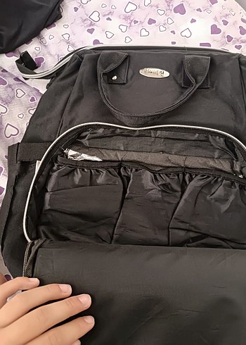 Siyah Bebek Bakım Çantası - Görsel 2