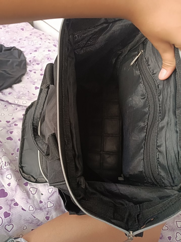 Siyah Bebek Bakım Çantası - Görsel 4