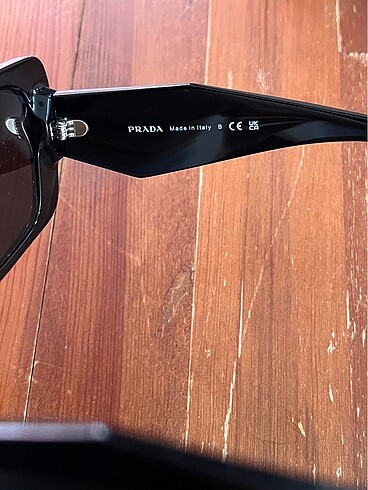 Beden siyah Renk Prada Unisex gözlük