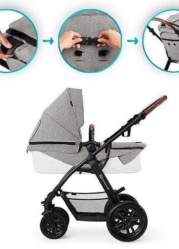 Kinderkraft Xmoov Travel Sistem Bebek Arabası - Görsel 9
