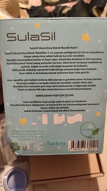 Sıkıştırılmış Bebek Temizlik Mendili - Görsel 6
