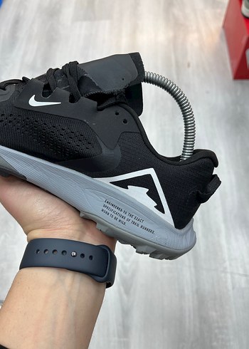 Gri Erkek Spor Ayakkabı Velcro Detaylı - Görsel 4