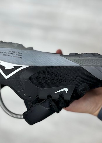 Gri Erkek Spor Ayakkabı Velcro Detaylı - Görsel 3