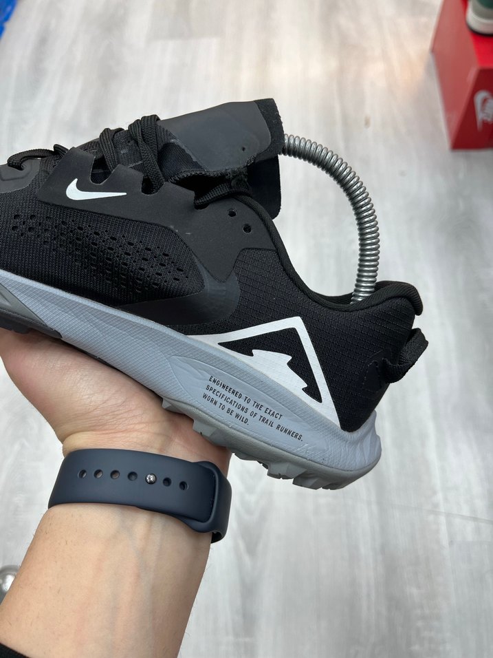 Gri Erkek Spor Ayakkabı Velcro Detaylı - Görsel 4