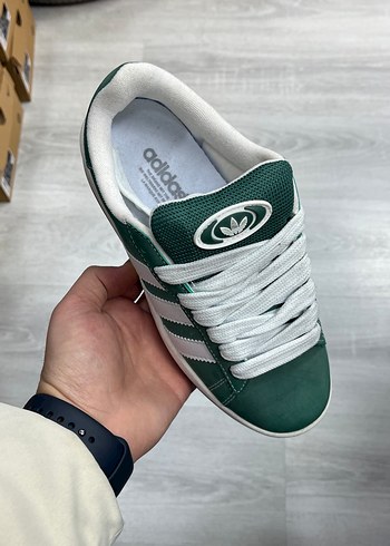 Yeşil Bağcıklı Spor Ayakkabı - Görsel 3