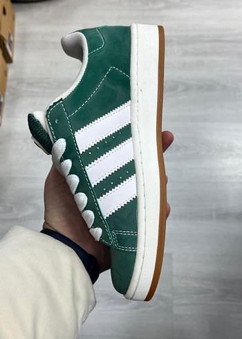 Yeşil Bağcıklı Spor Ayakkabı - Görsel 4