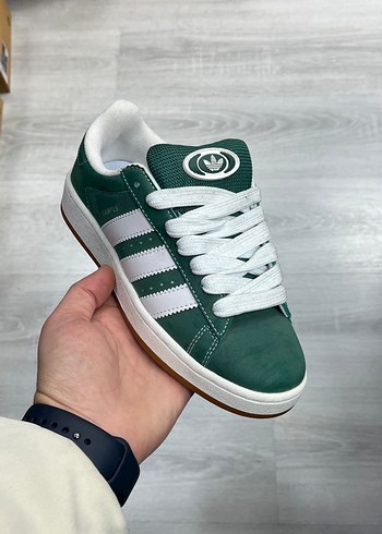 Yeşil Bağcıklı Spor Ayakkabı - Görsel 2