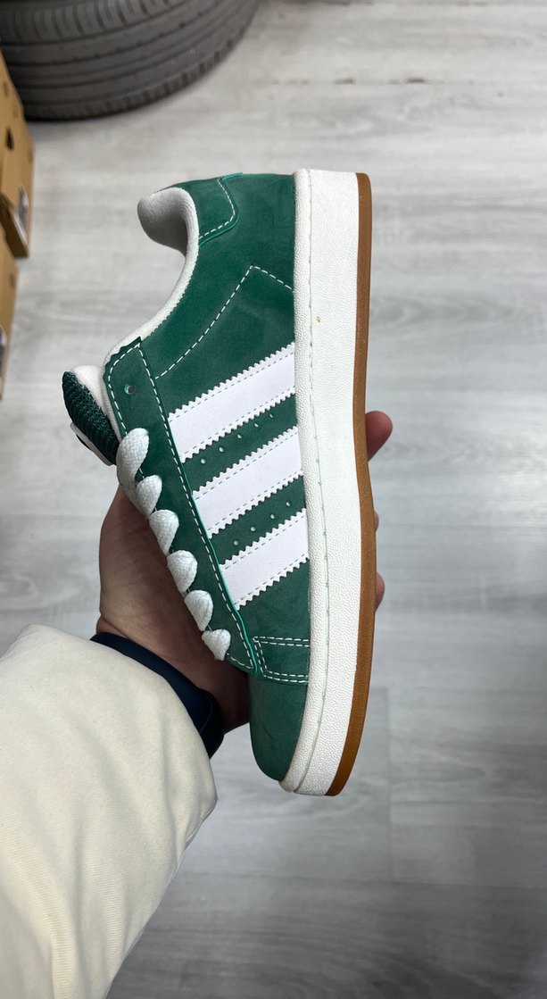 Yeşil Bağcıklı Spor Ayakkabı - Görsel 4