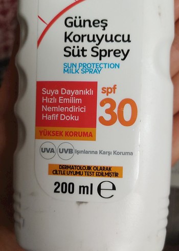 gunes koruyucu süt sprey - Görsel 3