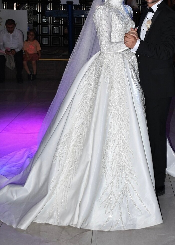 Tesettür gelinlik - Görsel 2