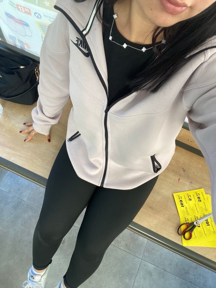 Nike Tech Fleece Pembe - Görsel 4