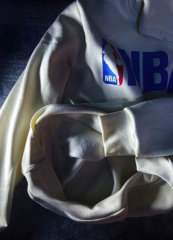 l/xl Beden NBA Baskılı Kapüşonlu Sweatshirt
