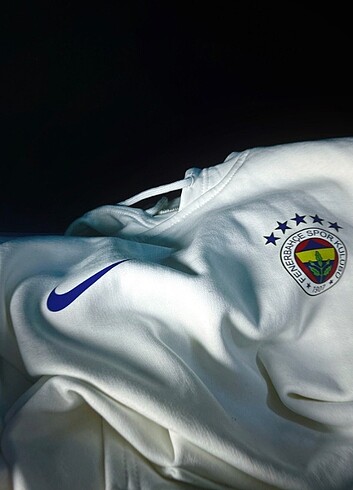 Nike Nike Fenerbahçe Baskılı Unisex Kapüşonlu Sweatshirt
