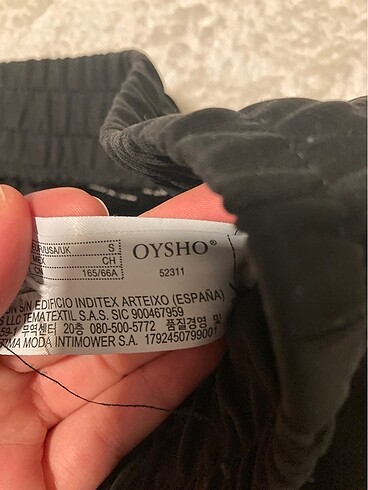 s Beden siyah Renk oysho eşofman