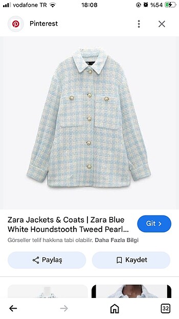 zara ceket