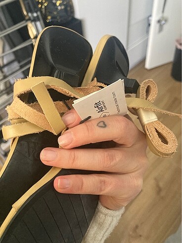 37 Beden zara topuklu sandalet