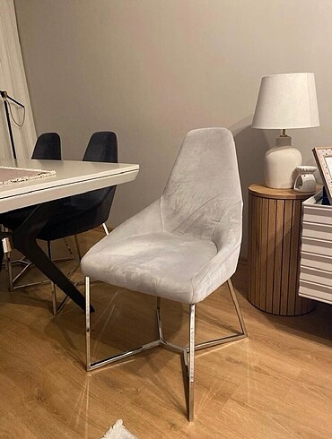Beden gri Renk Yemek masası takımı