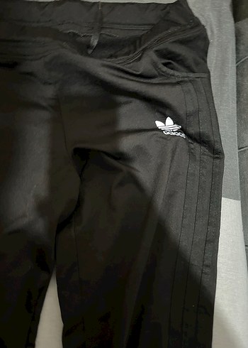 Siyah Kadın Dar Kesim Eşofman Altı - Görsel 3