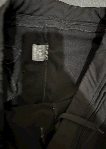 Siyah Kadın Dar Kesim Eşofman Altı - Görsel 4