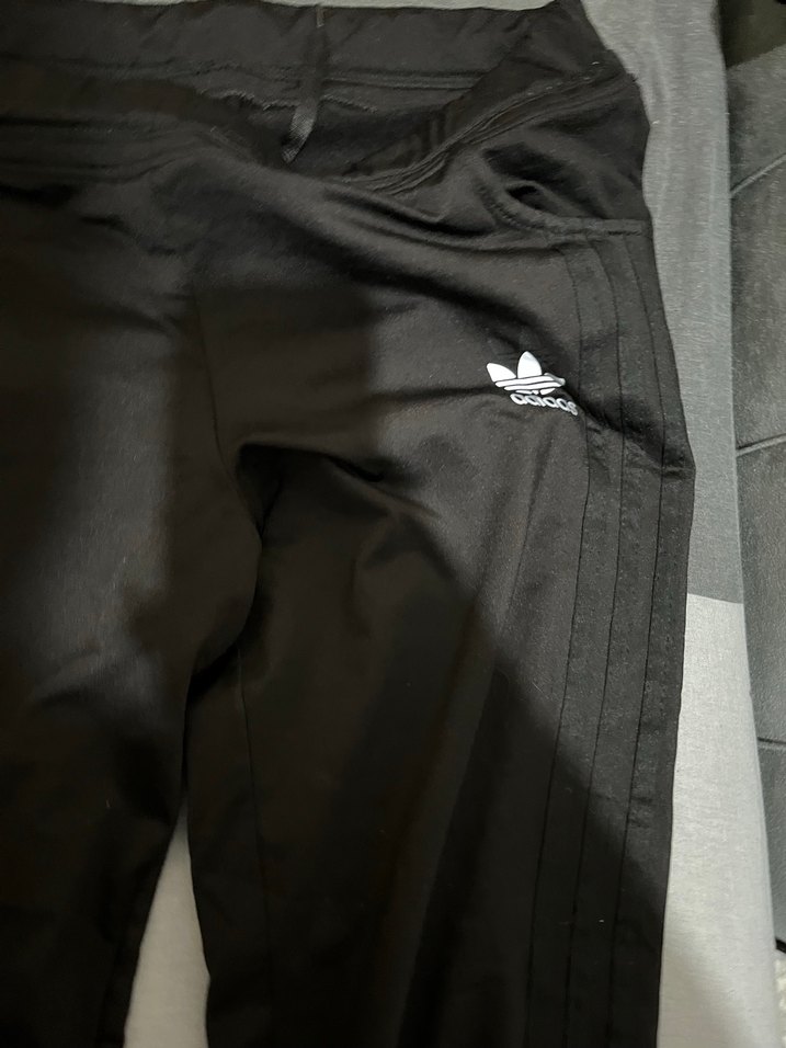 Siyah Kadın Dar Kesim Eşofman Altı - Görsel 3