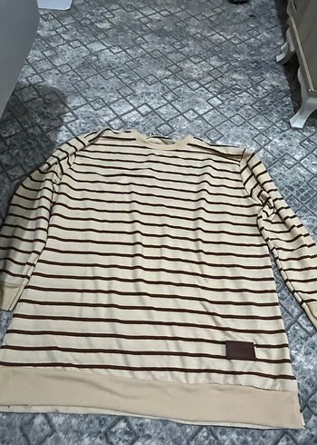 Kadın Kahverengi Çizgili - Görsel 2