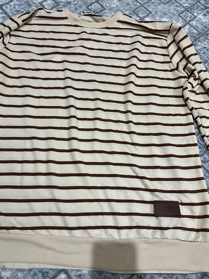 Kadın Kahverengi Çizgili - Görsel 4