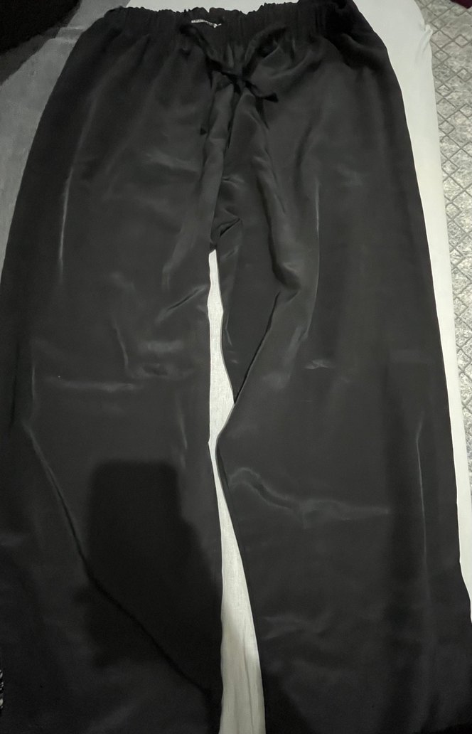 Kadın Saten pantolon - Görsel 4