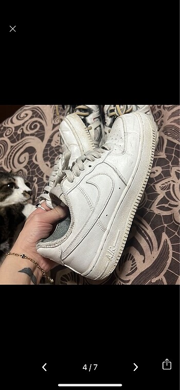 37 Beden beyaz Renk Nike ayakkabı