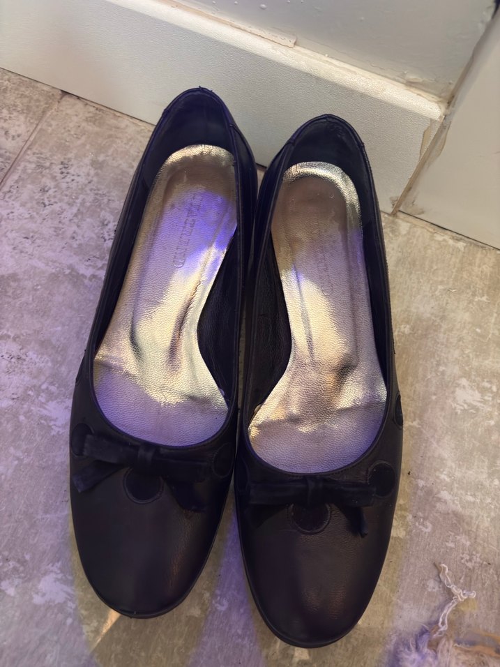 Siyah Tokalı Blok Topuk Kadın Klasik Ayakkabı - Görsel 2