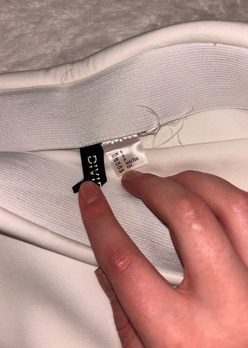 H&M Bej Midi Etek - Görsel 3