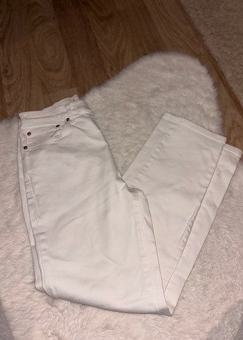 Mango MARKALI Beyaz Kadın Kot Pantolon - Görsel 2