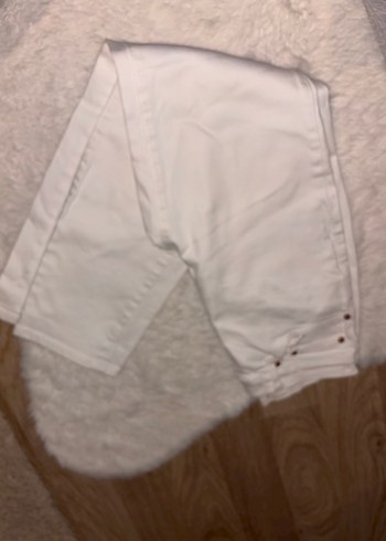 Mango MARKALI Beyaz Kadın Kot Pantolon - Görsel 6