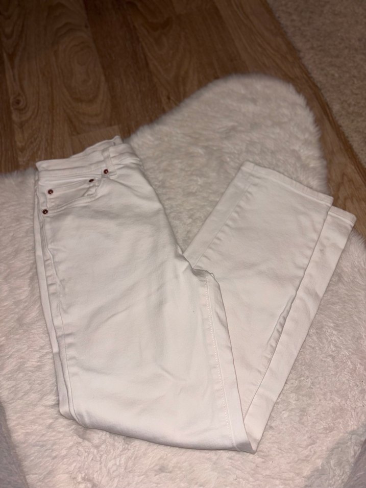 Mango MARKALI Beyaz Kadın Kot Pantolon - Görsel 2