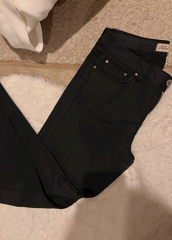 Siyah Kadın Kot Pantolon - Görsel 2