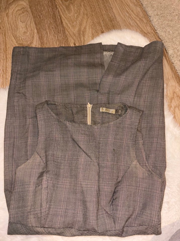 Gri Kadın Elbise - Görsel 2