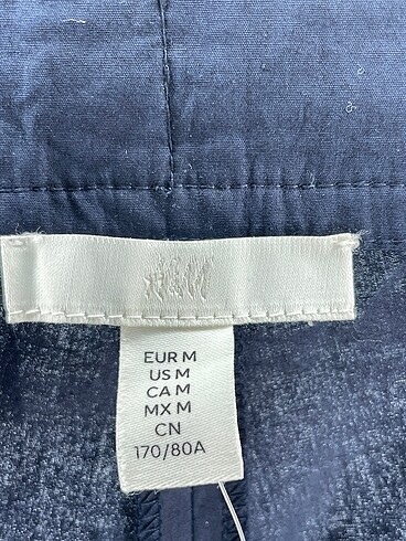 m Beden lacivert Renk H&M Düz Kesim %70 İndirimli.