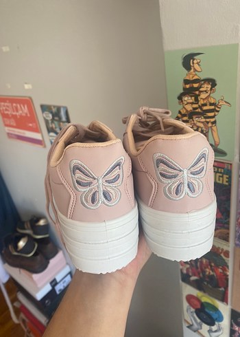Polaris Pembe Kadın Spor Ayakkabı
