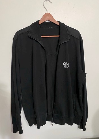 xl Beden siyah Renk Orijinal Adidas Fermuarlı Eşofman Üstü