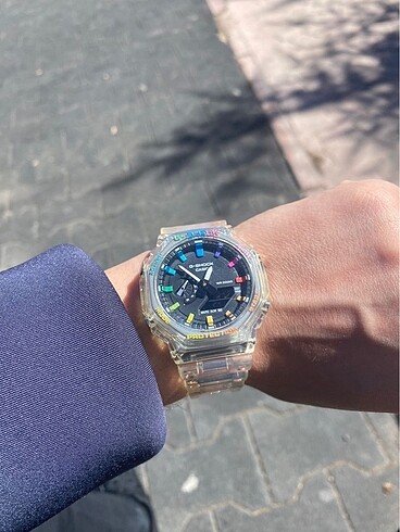 Casio Casio g shock şeffaf