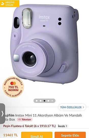 Diğer İnstax Mini 11
