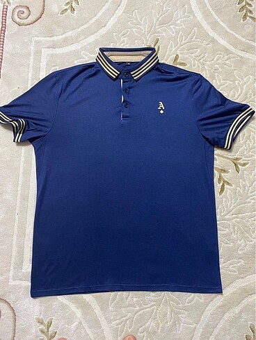 Lacivert Polo Yaka Tişört