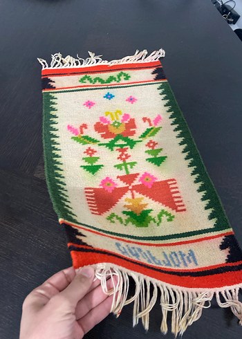 Türkmen Yün El Dokuması Kilim - Görsel 6
