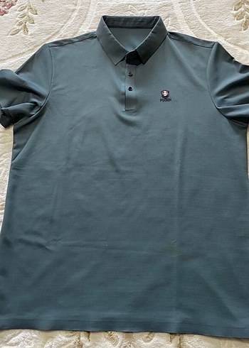 Temu Yeşil Polo Yaka Tişört Mükemmel - Görsel 4