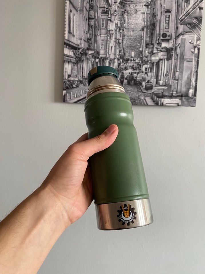 Çelik Termos Bardak Hediyeli - Görsel 2