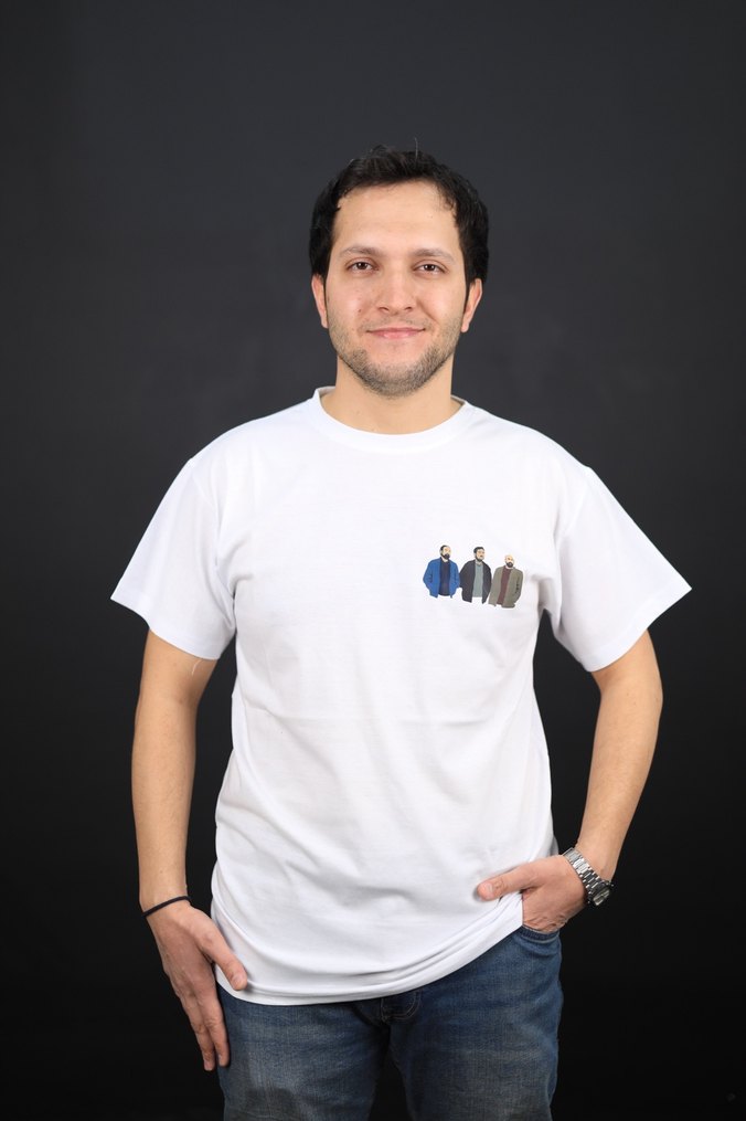 3 Kafadar Özel Tasarım Tişört - Görsel 2